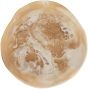 Michelangelo Brown/White Tray, Packed By 2 Pcs