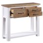 Splash of White - Small Console Table by Baumhaus | Style Our Home