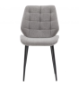 Macread Light Grey Upholstered Dining Chair ( A Pair ) | Style Our Home