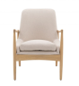 Sanditon Natural Linen Armchair by Hudson Living | Style Our Home