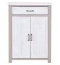 Greystone - Shoe Storage Cupboard With Drawer by Baumhaus | Style Our Home