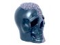 Black Skull with Pearl Detail H20cm