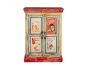 Carnival Hand Painted Vintage Ad 2 Door Cabinet