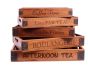 Set of 5 Vintage Wooden Serving Trays - Delicious by Quirky Barn | Style Our Home