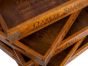 Set of 5 Vintage Wooden Serving Trays - Lavender