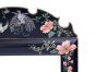 Black Lyre Bird Design Dressing Table Mirror