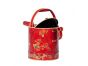 Red Floral Design Watering Can