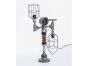 Iron Cage and Meter Table Lamp