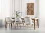Bliss Mortex 250cm Rectangular Dining Table