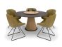 Butterfly DIning Chair with Sled Base by Bree's New World | Style Our Home