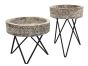 Folk Side Tables (set of 2) by Monologue | Style Our Home
