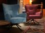 Buick Armchair - Chenille Berry