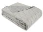 Melange Linen Look Quilt -Grey by Malini | Style Our Home