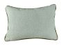 Dble Side Boucle With Contrast Piping Swampgreen by Malini | Style Our Home