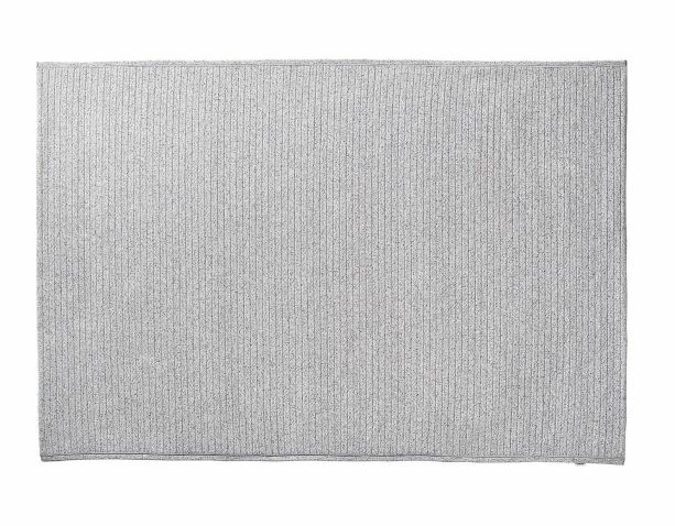 Dot Rectangle Small Grey Rug