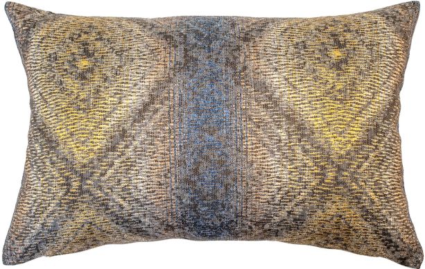 Blue Abstract Sleek Cushion by Malini | Style Our Home