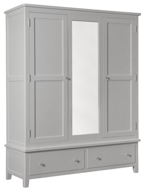 Henley Triple Wardrobe-Grey by Classic Furniture | Style Our Home