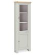 Salcombe Grey Corner Display Cabinet By  Corndell / Global Home Group | Style Our Home