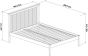 Atlanta Two Tone 150cm Low Footed Bedstead - Style Our Home