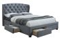 Hope Grey King Bed