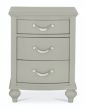 Montreux Urban Grey 3 Drawer Nightstand - Style Our Home