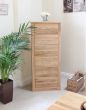 Baumhaus Mobel Oak Tallboy (6 Drawer) - Style Our Home