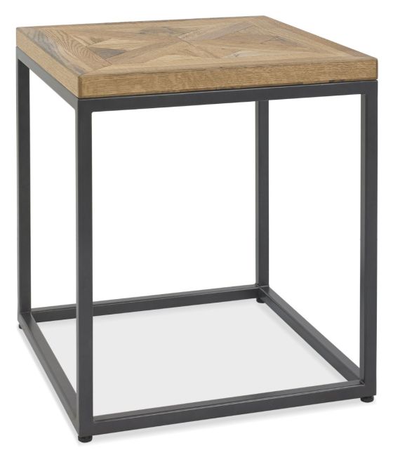 Marque Rustic Oak Lamp Table - Style Our Home