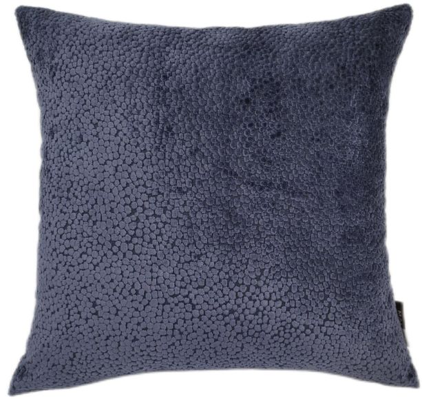 Cut Velvet Dots In Navy by Malini | Style Our Home