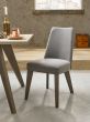 Cadell Aged & Weathered Oak Smoke Grey Dining Chair (a pair) - Style Our Home