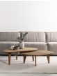 Bliss Pebble Teak Coffee Table, Set of 2