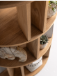 Forte Round Bookcase