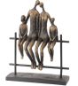 Duxford Bench Family Of Four Sculpture by Libra | Style Our Home