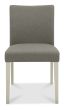 Bergen Grey Washed Oak 2-4 Seater Table & 4 Chairs in Titanium Fabric by Bentley Designs | Style Our Home