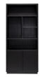 Oakura Black 2 - Door Bookcase by Richmond Interiors | Style Our Home 