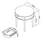 Dansk Lamp Table With Drawer - Style Our Home