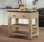 Kitchen Island (Oak) Two Drawer With Black Granite Top by Baumhaus | Style Our Home