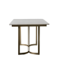 Alvon Gold Dining Table by Gallery Living | Style Our Home