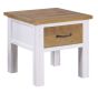 Splash of White - Lamp Table With drawer by Baumhaus | Style Our Home