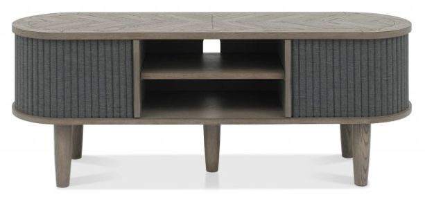 Monroe Silver Grey Entertainment Unit by Bentley Designs | Style Our Home