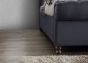Castello Charcoal Double Side Ottoman Bed