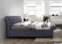 Castello Charcoal Double Side Ottoman Bed
