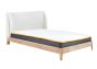 135cm Halfden Fabric Bed White by Birlea | Style Our Home