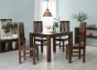 Karoo Dark Mango Dining Table Small 4Ft (120Cm)