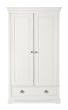 Chantilly White Double Wardrobe - Style Our Home