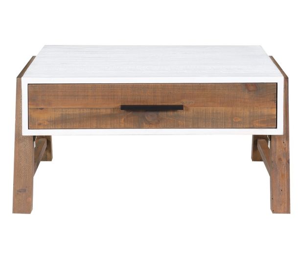 Trinity  - Reclaimed Square Coffee Table by Baumhaus | Style Our Home