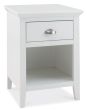 Hampstead White 1 Drawer Nightstand - Style Our Home