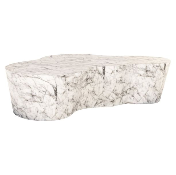 Rockyard Faux White Marble Coffee Table by Richmond Interiors | Style Our Home