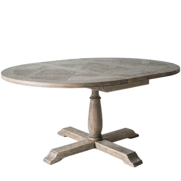 Mustique Round Extending Dining Table - 120cm - Style Our Home
