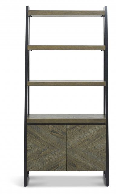 Ellipse Fumed Oak Open Display Unit by Bentley Designs | Style Our Home