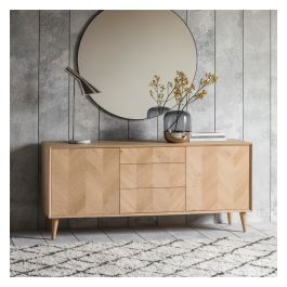Fresco 2 Door 3 Drawer Sideboard by Gallery Living Style Our Home